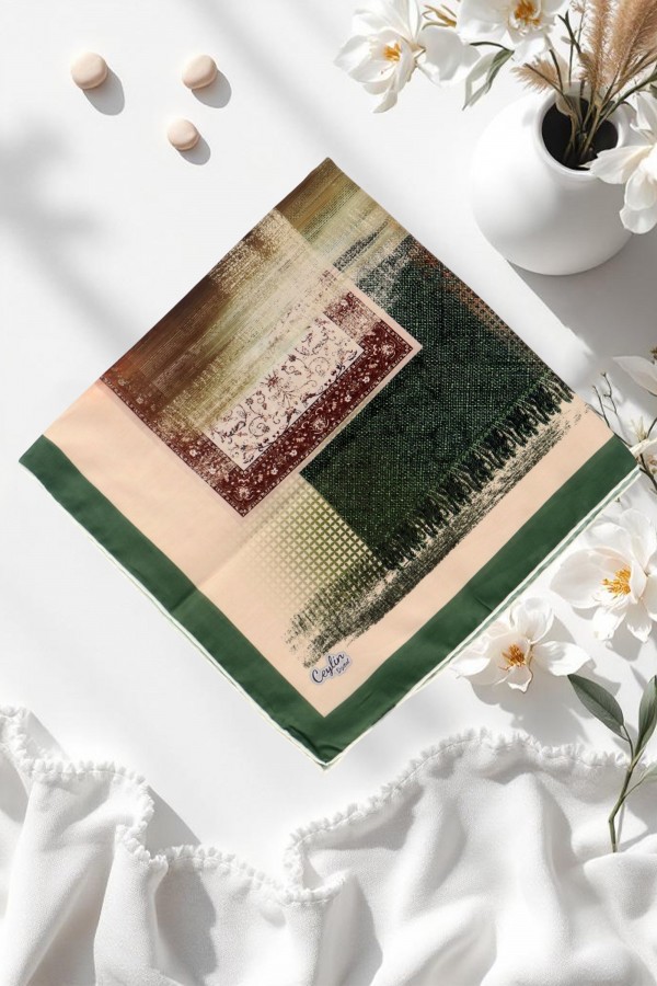 Organik Pamuk Soft Eşarp  6202-3