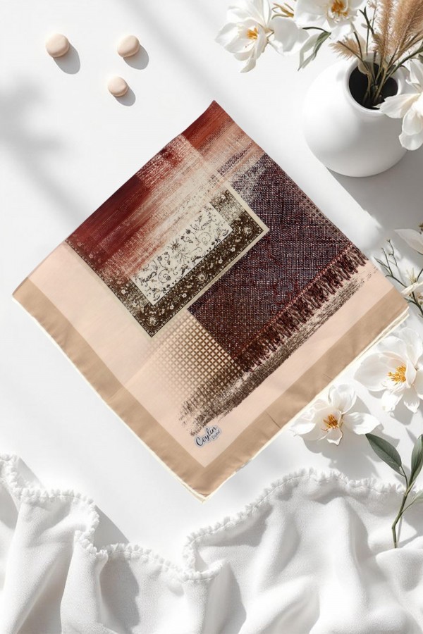 Organik Pamuk Soft Eşarp  6202-8