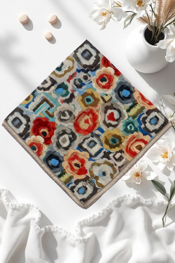 LOCELLA Organik Pamuk Soft Eşarp  6204-2