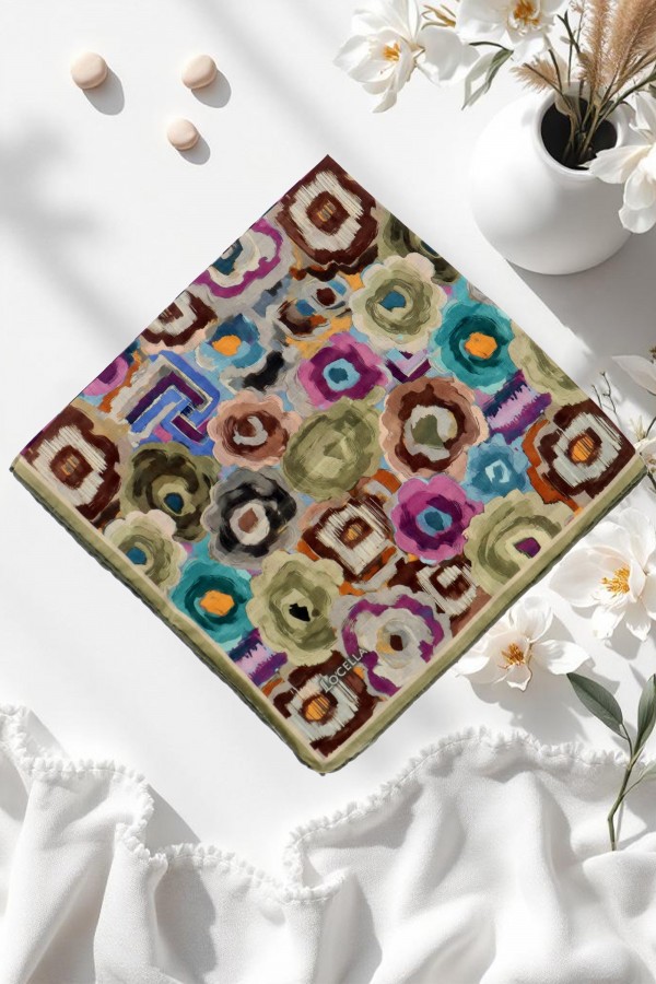 LOCELLA Organik Pamuk Soft Eşarp  6204-5