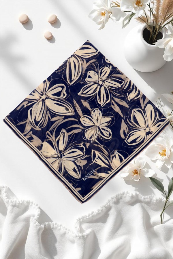 Locella Organik Pamuk Soft Eşarp  6206-2