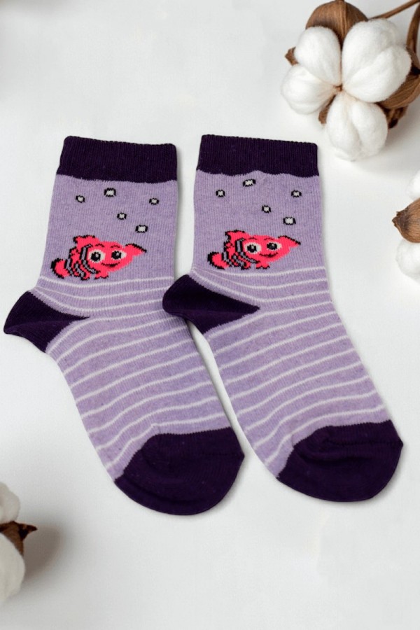 Vakre Kız Çocuk Çorap (3-4 Yaş) 9602-10