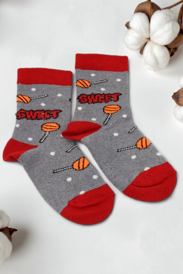 Vakre Kız Çocuk Çorap (3-4 Yaş) 9602-19