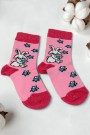 Vakre Kız Çocuk Çorap (3-4 Yaş) 9602-2