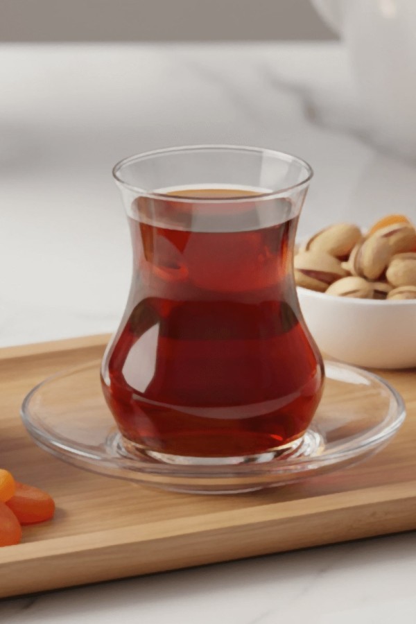 Lav Eda 12 Parça 6 Kişilik Çay Seti