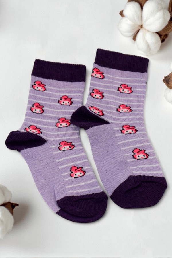 Vakre Kız Çocuk Çorap (3-4 Yaş) 9602-13