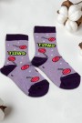 Vakre Kız Çocuk Çorap (3-4 Yaş) 9602-17