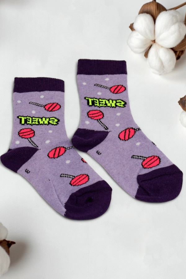 Vakre Kız Çocuk Çorap (3-4 Yaş) 9602-17