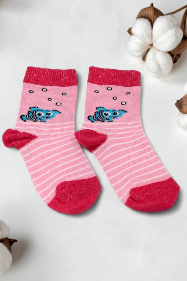 Vakre Kız Çocuk Çorap (3-4 Yaş) 9602-9