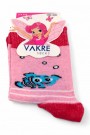 Vakre Kız Çocuk Çorap (3-4 Yaş) 9602-9