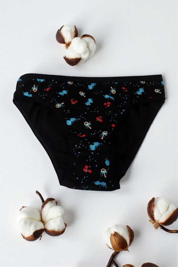 Dondeza 101 Desenli Kadın Slip Külot 8610-20