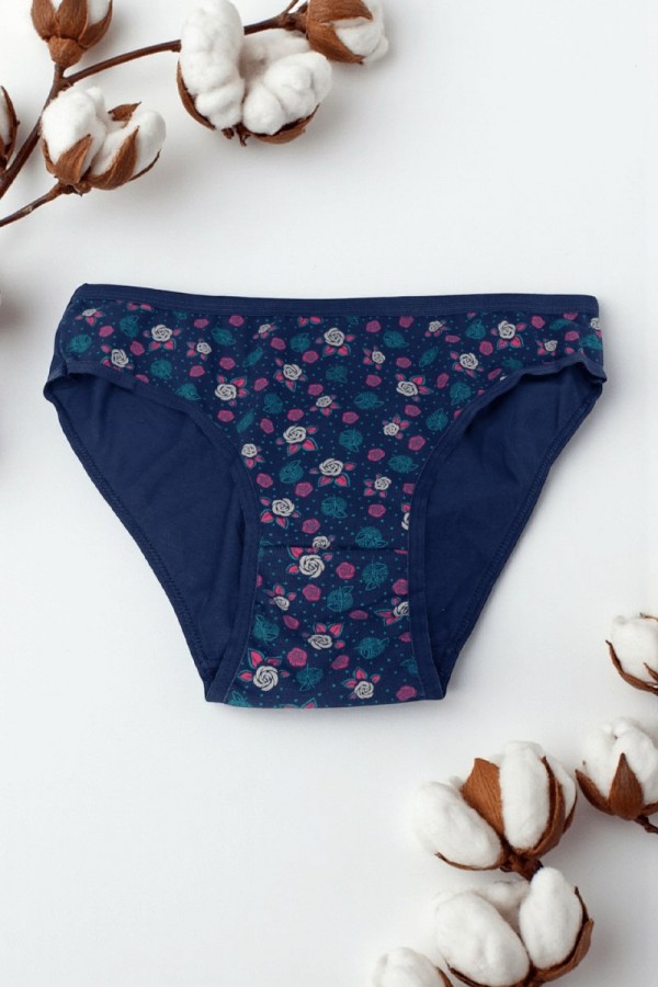 Dondeza 101 Desenli Kadın Slip Külot 8610-8