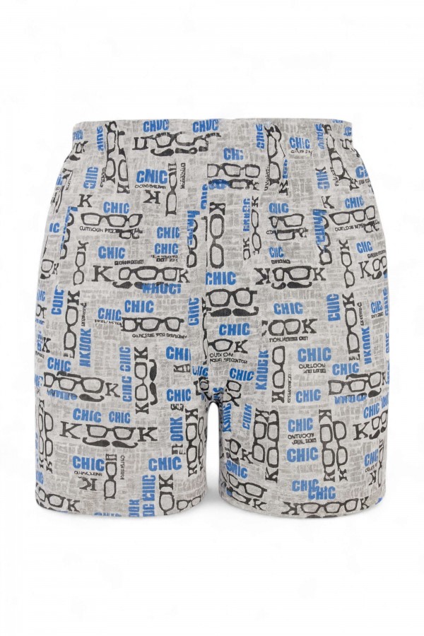 Nazar Yıldız Erkek Boxer Pamuk Likralı  8704-10