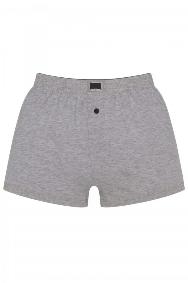 Tutku 117 Erkek Düz Penye Boxer 8705-19