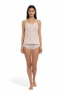 Kota 6304 Dantelli Ip Askılı Baskılı Kadın Bikini Atlet Takım 8609-12