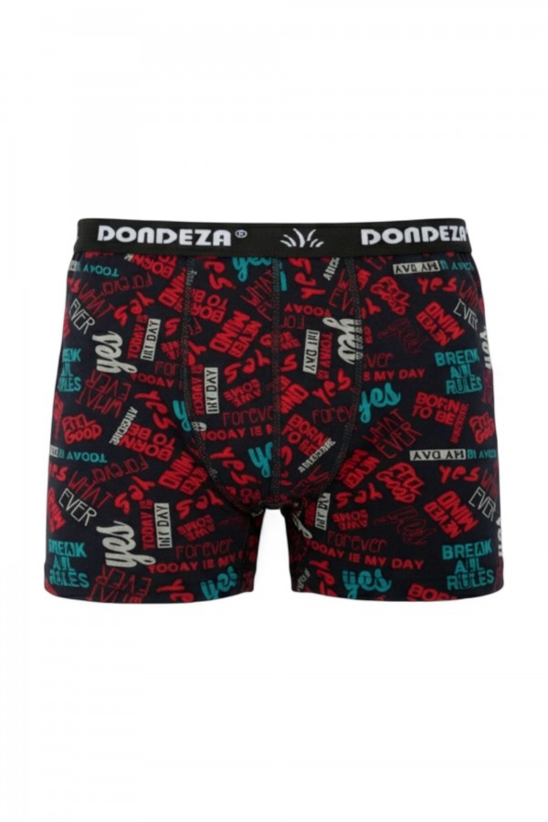 Dondeza 503 Desenli Erkek Çocuk Boxer 8905-3