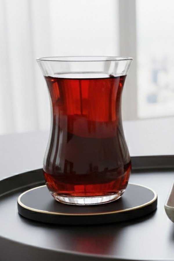 Lav Klasik 6’lı Optikli Çay Bardağı