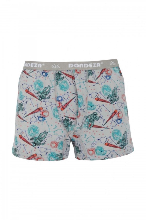 Dondeza 503 Desenli Erkek Çocuk Boxer 8905-6