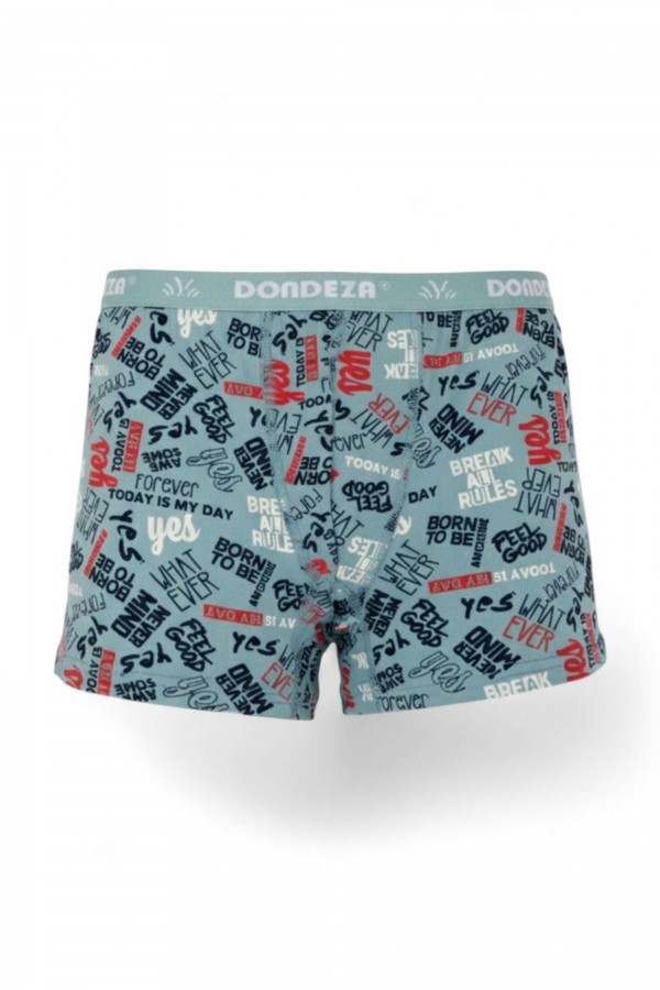 Dondeza 503 Desenli Erkek Çocuk Boxer 8905-7