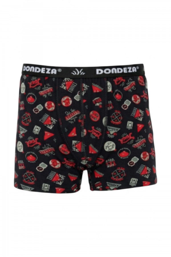 Dondeza 503 Desenli Erkek Çocuk Boxer 8905-9
