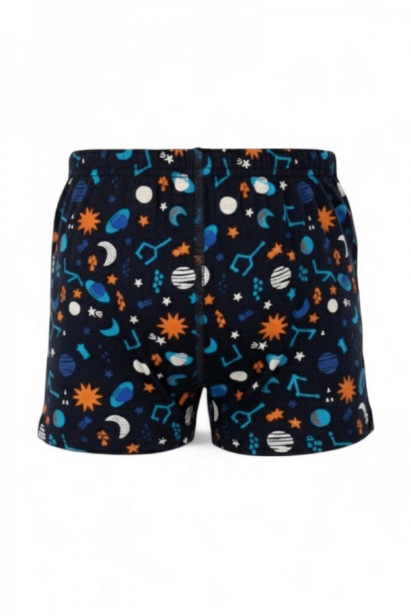 Dondeza 507 Desenli Erkek Çocuk Kom Boxer 8906-1