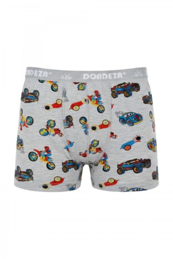Dondeza 505 Erkek Çocuk Desenli Boxer 8907-1