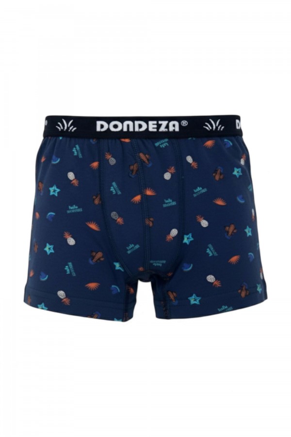 Dondeza 505 Erkek Çocuk Desenli Boxer 8907-19