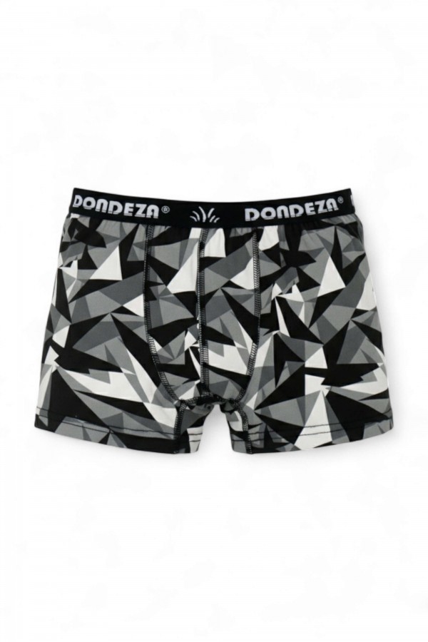 Dondeza 505 Erkek Çocuk Desenli Boxer 8907-10