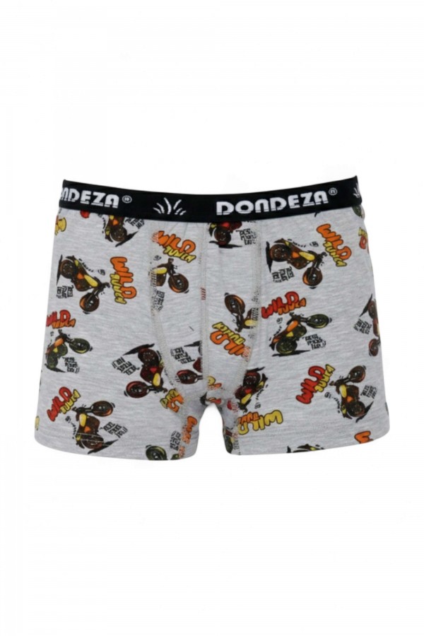 Dondeza 505 Erkek Çocuk Desenli Boxer 8907-11