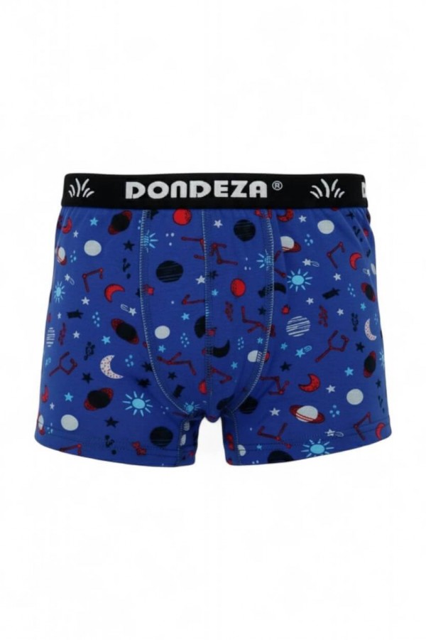 Dondeza 505 Erkek Çocuk Desenli Boxer 8907-14