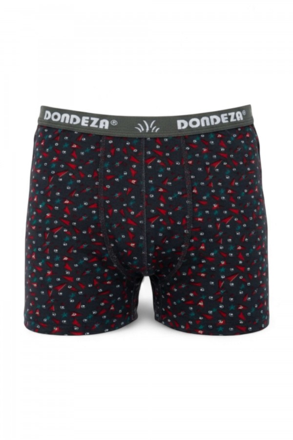 Dondeza 505 Erkek Çocuk Desenli Boxer 8907-3