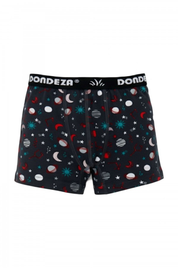 Dondeza 505 Erkek Çocuk Desenli Boxer 8907-16