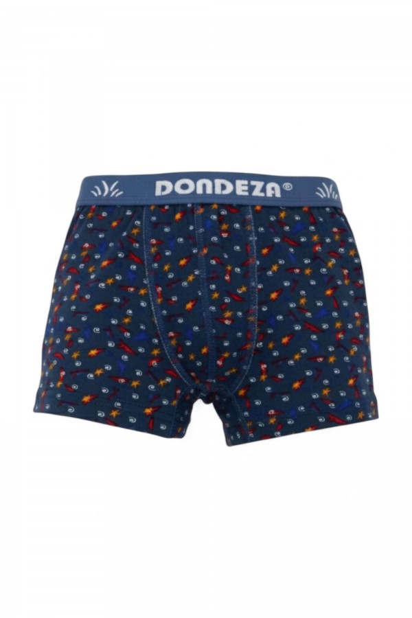 Dondeza 505 Erkek Çocuk Desenli Boxer 8907-17