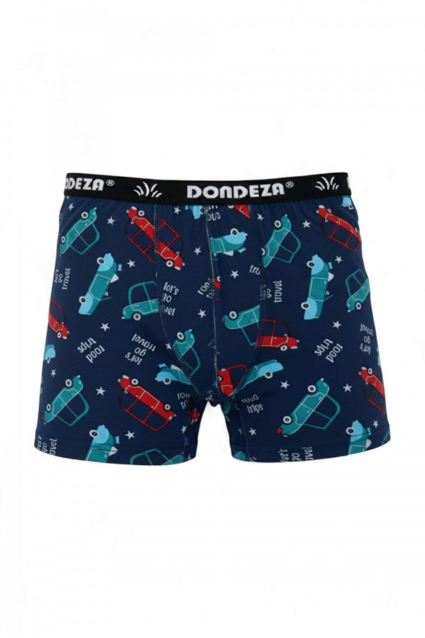 Dondeza 505 Erkek Çocuk Desenli Boxer 8907-6