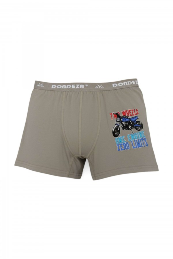Dondeza 506 Düz Baskılı Erkek Çocuk Boxer 8910-6
