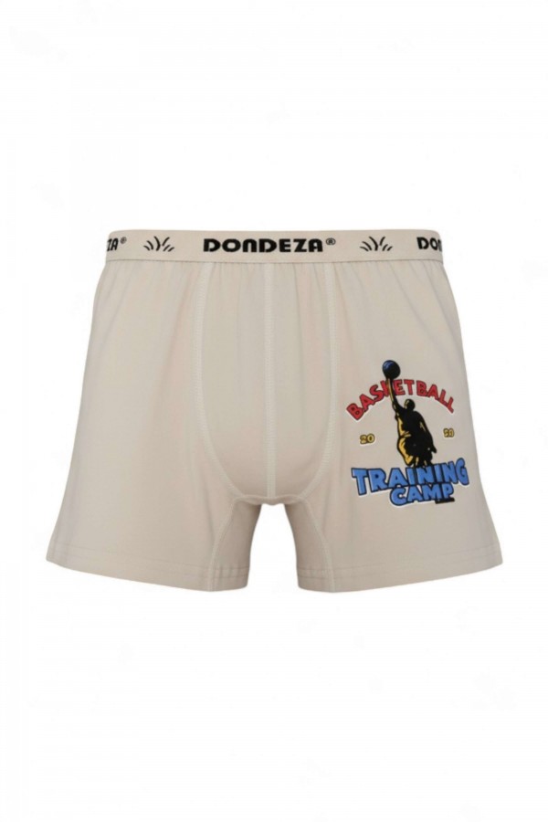 Dondeza 506 Düz Baskılı Erkek Çocuk Boxer 8910-8