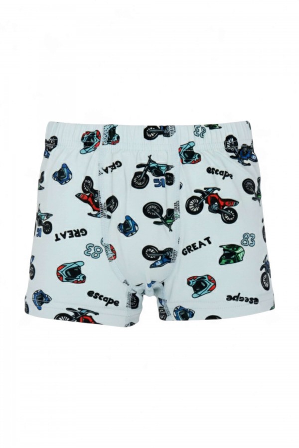 Kota 1013 Çocuk Baskılı Boxer Şort 8911-4