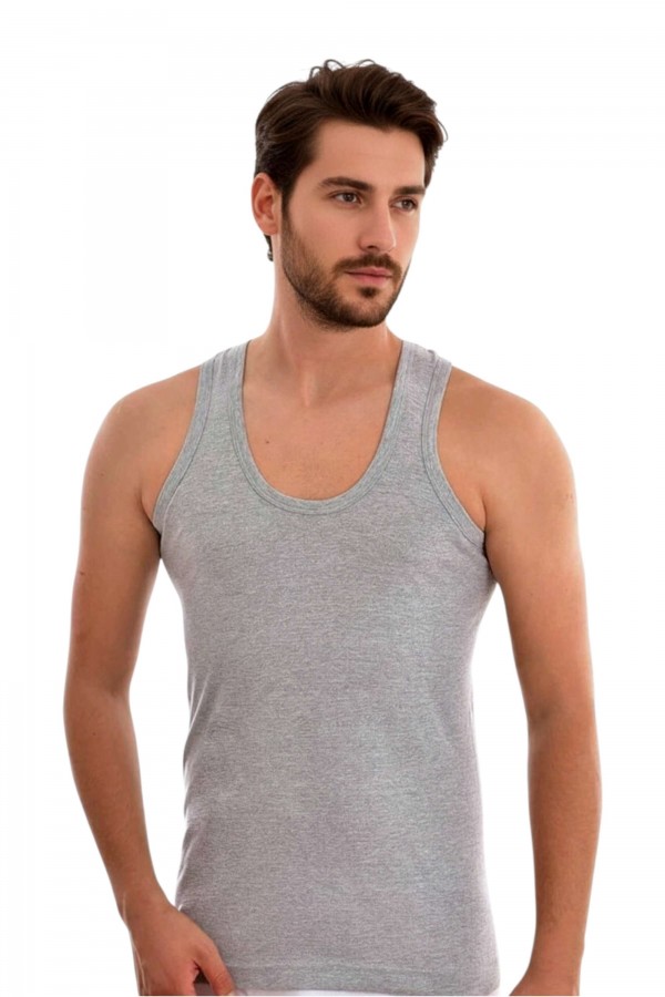 Seher Yıldızı 0001 Erkek Penye Atlet 8717-1