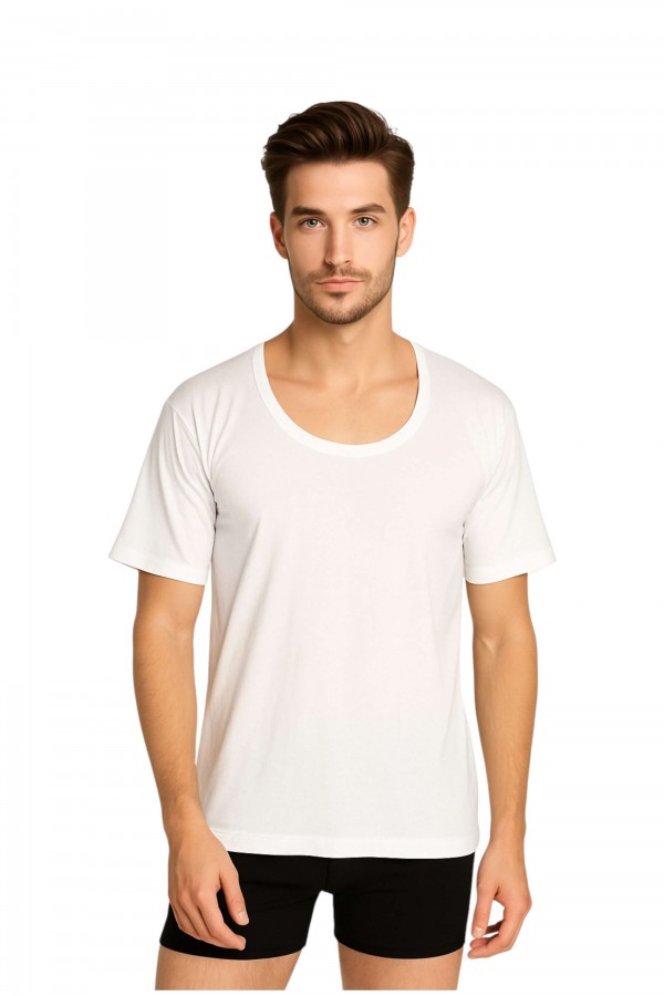 Seher Yıldız 0002 Erkek Penye Bisiklet Yaka Atlet 8718-1