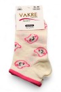 Vakre Socks Kadın  Patik Çorap (36-40) 9002-2