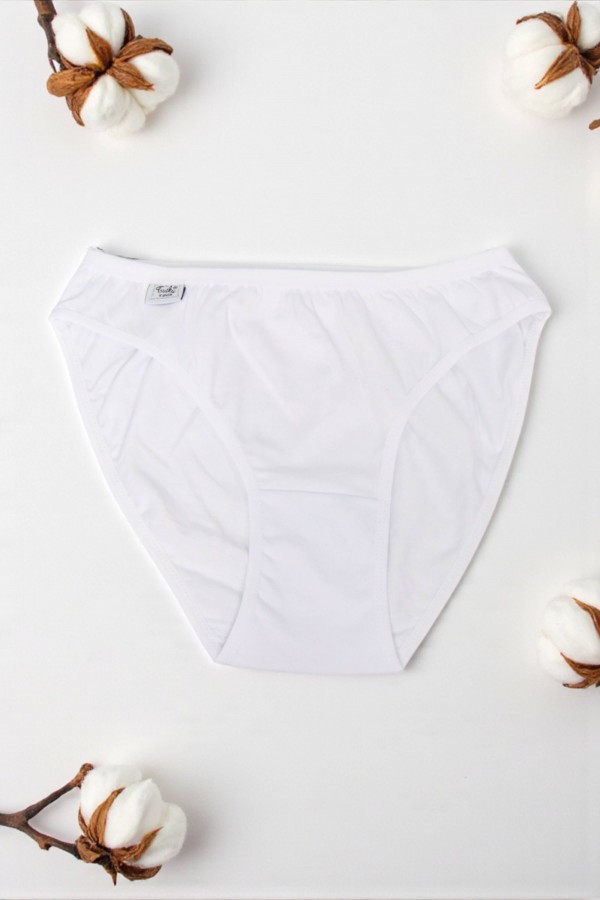 Tutku 0715 Elastan Düz Bikini Külot 8623-1