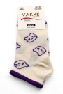 Vakre Socks Kadın  Patik Çorap (36-40) 9002-3
