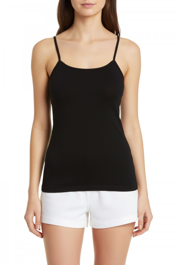 Tutku 0135 Kadın Ribana İp Askılı Atlet 8634-3