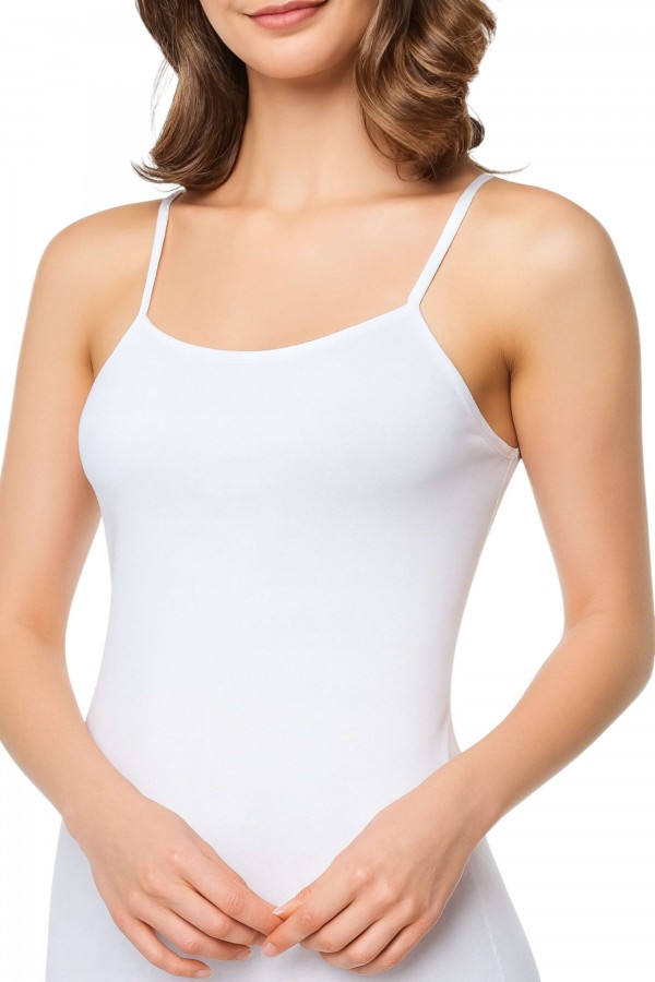 Seher Yıldızı 0061 Kadın Ribana İp Askılı Atlet 8640-1