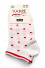 Vakre Socks Bayan Patik Çorap (36-40) 9003-4
