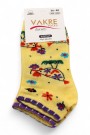 Vakre Socks Kadın Patik Çorap (36-40) 9004-1