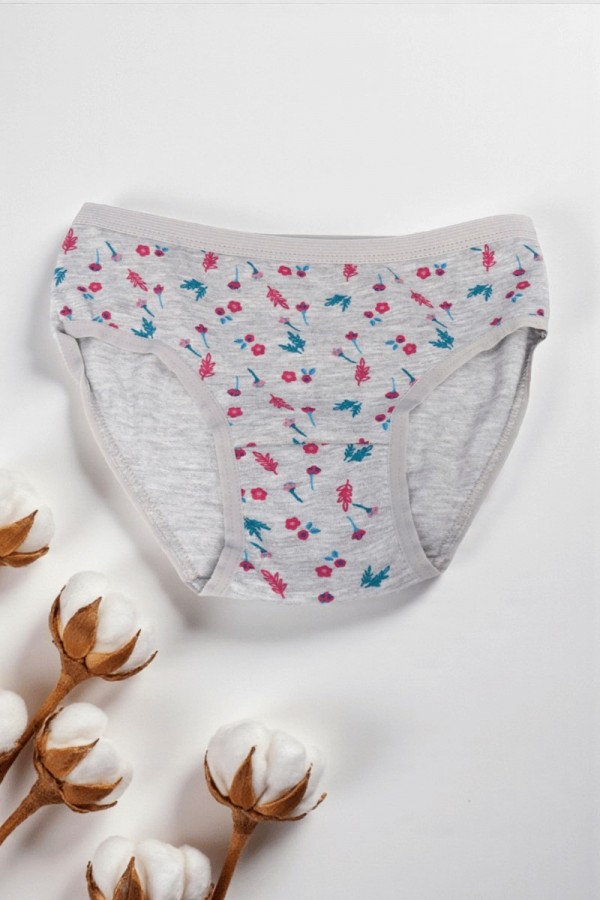 Dondeza Desenli Kız Slip Külot 8801-11