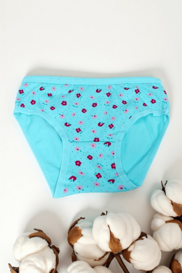 Dondeza Desenli Kız Slip Külot 8801-16