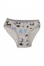 Miss Eftelya Desenli Kız Slip Külot 8801-1