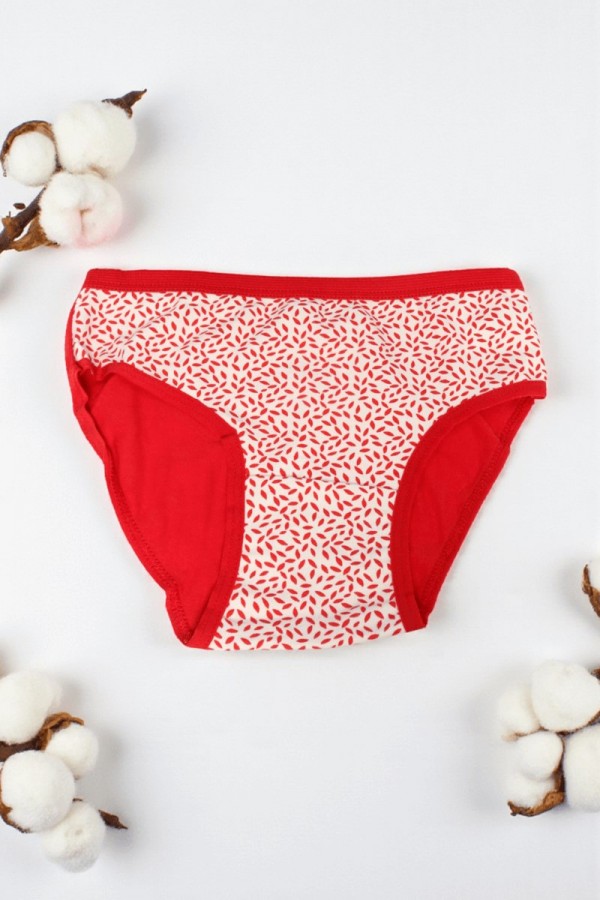 Dondeza Desenli Kız Slip Külot 8801-9